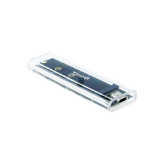 Boîtier SSD externe Tooq M.2 NGFF/NVMe USB-C 3.1 Gen2 RVB