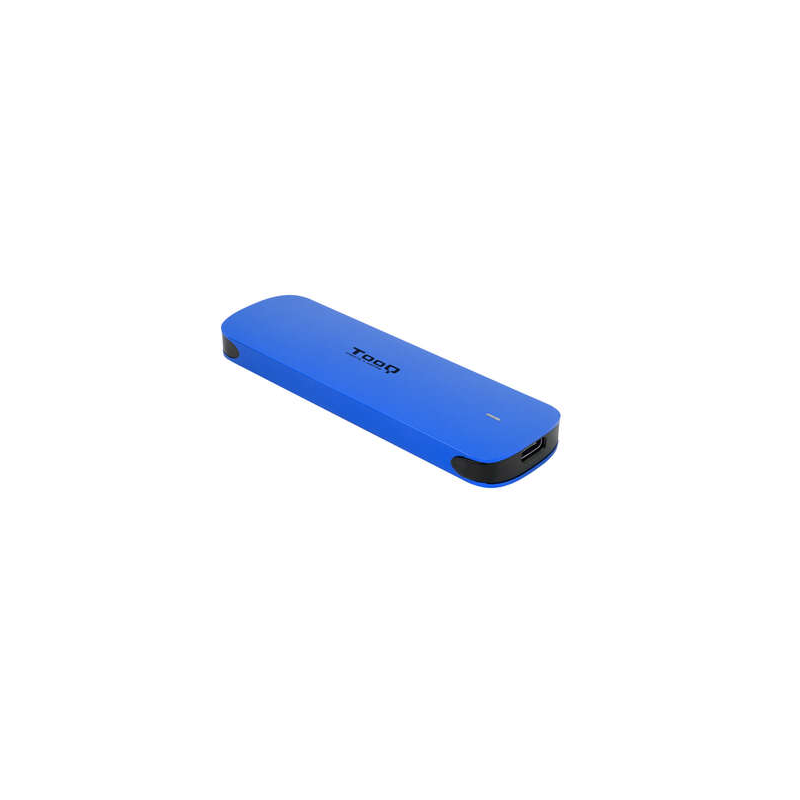 Boîtier externe en aluminium Tooq M.2 NVME USB3.1 Gen2 - Couleur bleue