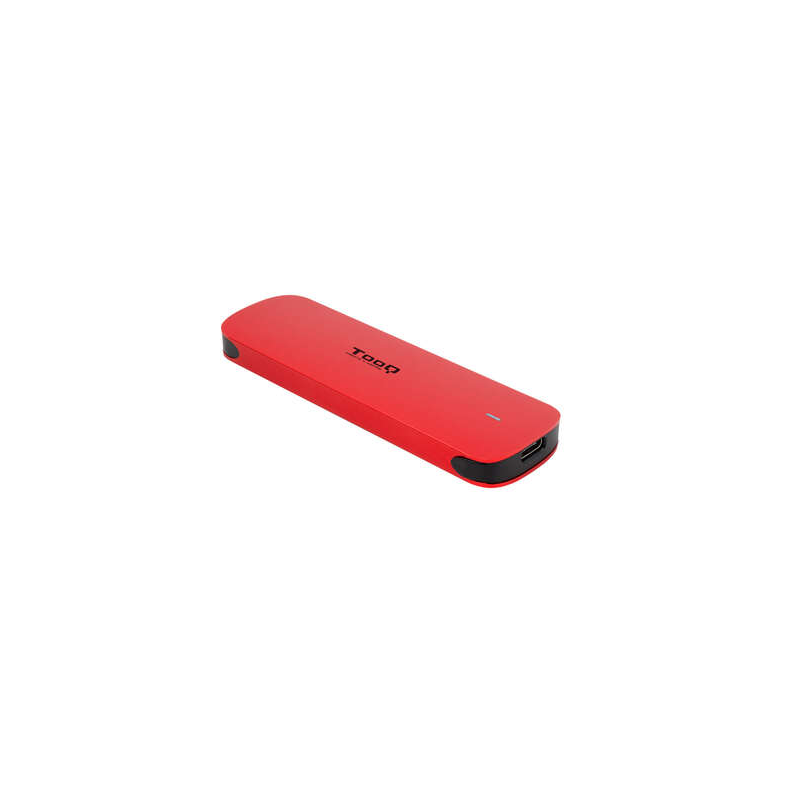Boîtier externe en aluminium Tooq M.2 NVME USB3.1 Gen2 - Couleur rouge
