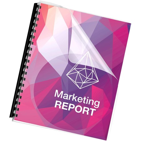 Fellowes Lot de 100 Peignes en Plastique 10 mm - Jusqu'à 40 Feuilles - Facile à Utiliser et Flexible - Haute Qualité - Couleur