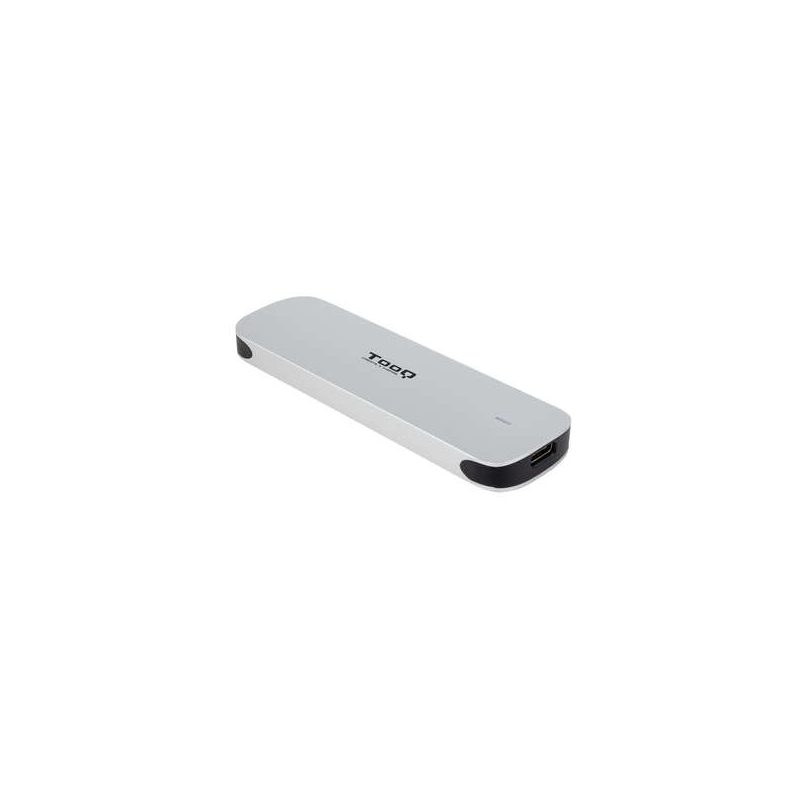 Boîtier externe en aluminium Tooq M.2 CCS USB3.1 Gen1 - Couleur argent