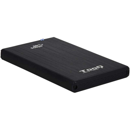 Tooq Boîtier Externe HDD/SDD 2.5" jusqu'à 9.5mm SATA USB 3.0/3.1 Gen 1 - Couleur Noire