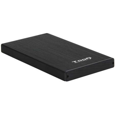 Tooq Boîtier Externe HDD/SDD 2.5" jusqu'à 9.5mm SATA USB 3.0 - Couleur Noire