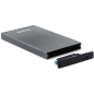 Tooq Boîtier Externe HDD/SDD 2.5" jusqu'à 9.5mm SATA USB 3.0 - Couleur Gris