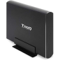 Tooq 3.5" SATA USB 3.0/3.1 Gen1 Boîtier de disque dur externe avec support - Couleur noire