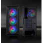 Tooq Semi-tour Gaming Box TQGCC101-B "Ragnärok" - Couleur Noir