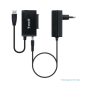 Adaptateur Tooq USB 3.0 USB-A vers SATA pour disques durs 2,5" et 3.5 ? avec chargeur - couleur noire