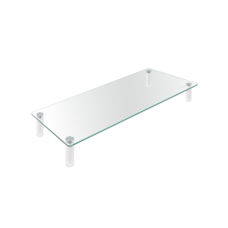 Support d'écran en verre Tooq - Poids maximal : 20 kg