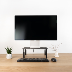 Support pour écran ou ordinateur portable Tooq TQMR081 - Poids maximal : 20 kg - Noir