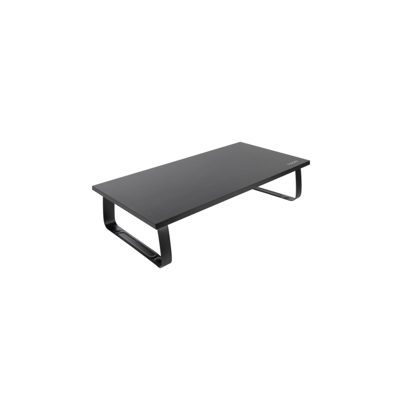 Support pour écran ou ordinateur portable Tooq TQMR111 - Bois - Poids max. 20 kg - Noir
