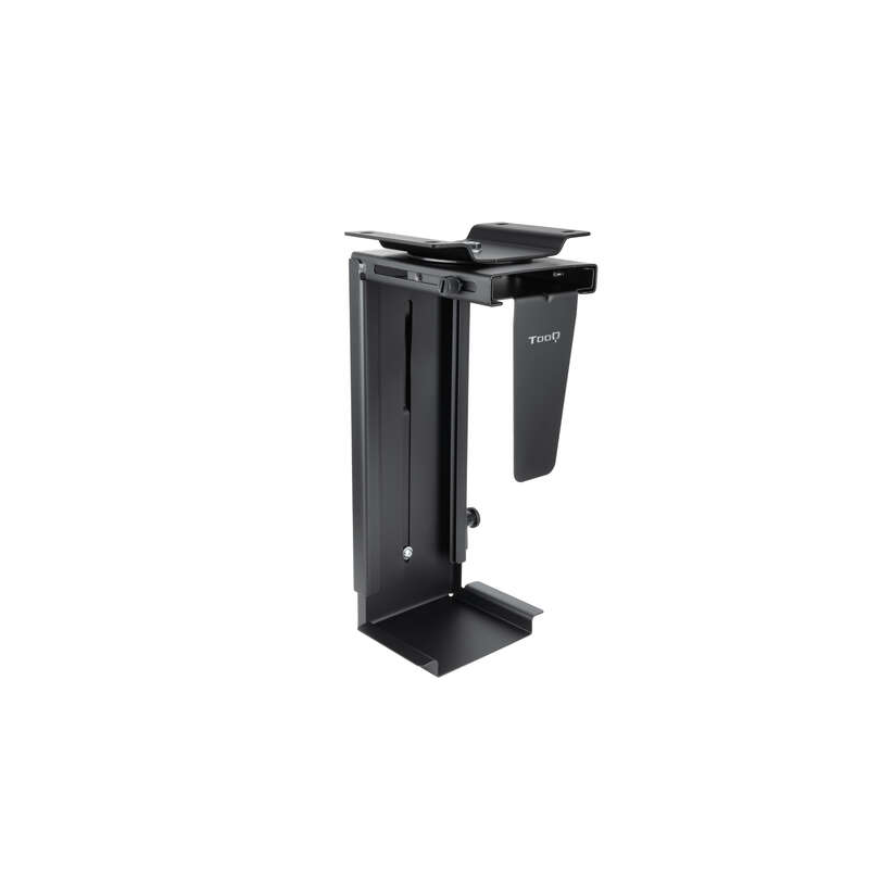 Support de Bureau/Mural Tooq pour CPU - Poids Max 10kg - Angle de Rotation 180º - Couleur Noir