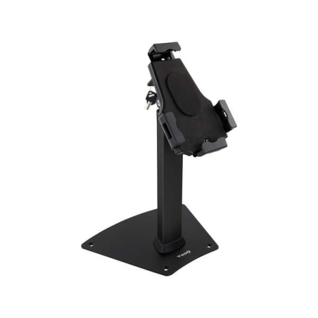 Support de bureau professionnel réglable Tooq pour tablette entre 7,9 ? à 10,5 ? - Comprend un cadenas antivol - Organisateur de