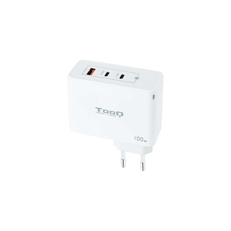 Tooq Chargeur Mural Gan 2xUSB-C/PD + USB-A/QC 100W