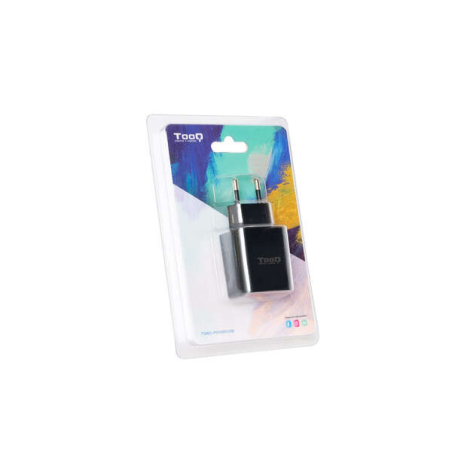 Tooq Chargeur Mural 1x USB-C/PD 20W - Couleur Noir