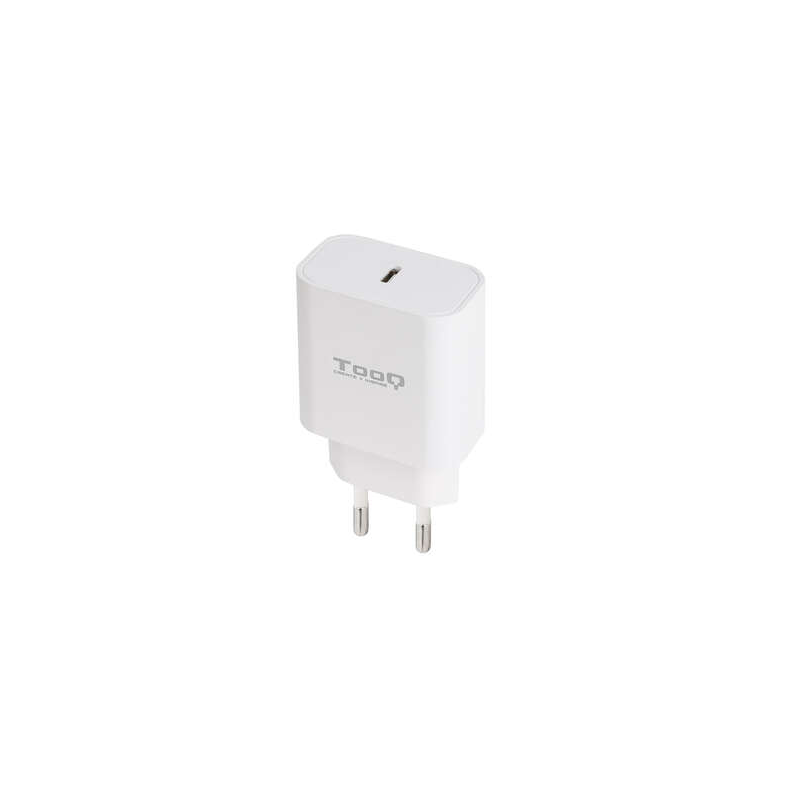 Tooq Chargeur Mural 1x USB-C/PD 20W - Couleur Blanche