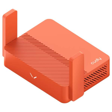 Routeur de voyage WiFi double bande Cudy TR1200 AC1200 - 1x port Wan 100/10 Mbps et 1x ports Lan 100/10 Mbps - 2 antennes extern