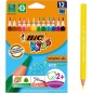 Bic Kids Lot 12 Crayons de couleur Triangle
