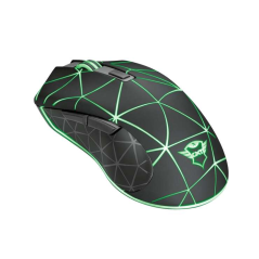 Trust Gaming GXT 133 Locx Souris USB 4000dpi - 6 Boutons - Eclairage LED - Câble Tressé 1.80m - Utilisation Ambidextre - Couleur