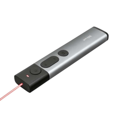 Trust Kazun Présentateur Laser Sans Fil - 4 Boutons - Portée d'Action 30m - Laser Couleur Rouge - Aluminium