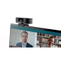 Webcam Trust Teza 4K Ultra HD - Câble de 2 m - Microphone intégré - Balance des blancs automatique - Mode confidentialité - Adap