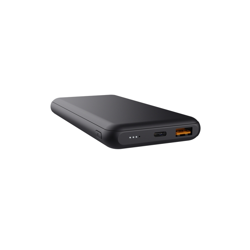 Trust Redoh Powerbank 10000mAh - USB, Type C - Chargement Rapide - Couleur Noir