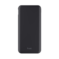 Trust Redoh Powerbank 10000mAh - USB, Type C - Chargement Rapide - Couleur Noir