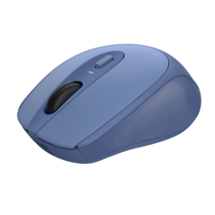 Souris sans fil rechargeable Trust - Design moderne - Finition en caoutchouc - Rechargeable via USB-C - DPI réglable - Capteur o