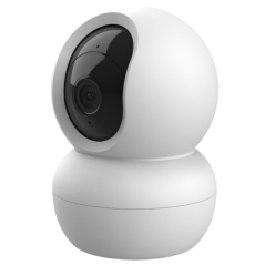 Caméra de surveillance Wi-Fi Trust IPCAM-2800 - Surveillance intérieure - Vision nocturne - Détection de mouvement - Blanc