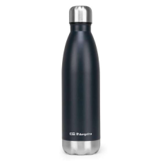 Bouteille Thermos Orbegozo TRL 1010 - Conserve les liquides chauds et froids pendant des heures - Acier inoxydable - Bouchon her