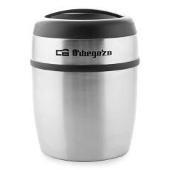 Thermos alimentaire Orbegozo TRSL 1500 - Capacité 1500 ml - Acier inoxydable - Anti-déversement - Maintient la température jusqu