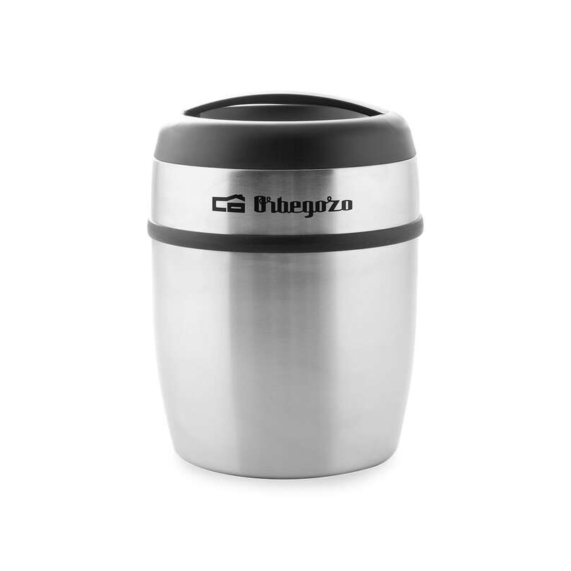 Thermos alimentaire Orbegozo TRSL 1500 - Capacité 1500 ml - Acier inoxydable - Anti-déversement - Maintient la température jusqu