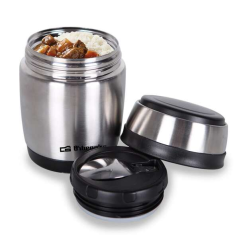 Orbegozo TRSL 380 Petit thermos anti-déversement - Capacité 350 ml - Acier inoxydable - Maintient la température pendant 12 heur