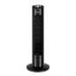 Orbegozo TW 0800 Ventilateur tour oscillant - Puissant et silencieux - Minuterie 2h - Design élégant - Plateau pour essences aro