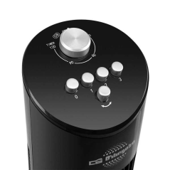 Orbegozo TW 0800 Ventilateur tour oscillant - Puissant et silencieux - Minuterie 2h - Design élégant - Plateau pour essences aro
