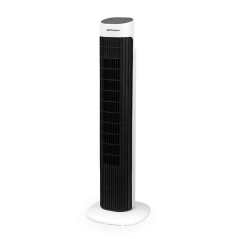 Ventilateur Tour Orbegozo TWM 0930 - Puissant et Efficace - Hauteur de 78,5 cm - 3 Vitesses et 3 Modes de Ventilation - Minuteri