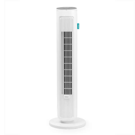 Ventilateur Tour Orbegozo TWM 0955 - Puissance 45 W et 3 Vitesses - Hauteur 79 cm - 3 Modes de Ventilation - Minuterie Programma