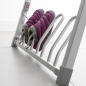 Étendoir à linge électrique pliable Innovagoods Verayer - 300 W - Supporte jusqu'à 2,5 kg par niveau - Câble de 140 cm - Tempéra
