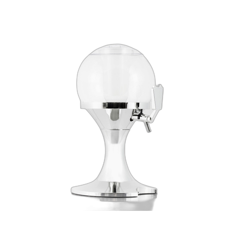 Distributeur de boissons rafraîchissant Innovagoods Ball - Capacité 3,5 L - Compartiment à glaçons - Facile à nettoyer - Réservo