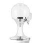 Distributeur de boissons rafraîchissant Innovagoods Ball - Capacité 3,5 L - Compartiment à glaçons - Facile à nettoyer - Réservo