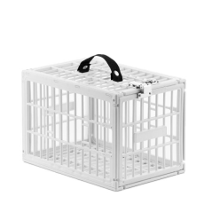 Cage de sécurité alimentaire pour réfrigérateur Innovagoods - Polypropylène - Serrure à combinaison - Poignée de transport - 28