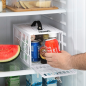 Cage de sécurité alimentaire pour réfrigérateur Innovagoods - Polypropylène - Serrure à combinaison - Poignée de transport - 28