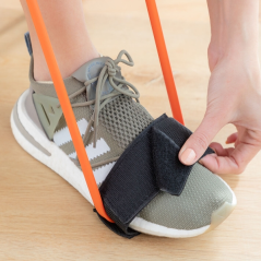 Ceinture élastique de résistance pour fessiers Innovagoods Boottrainer - Résistance de 18 kg - Guide d'exercices - Ajustable par