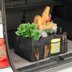 Organisateur de coffre pliable Innovagoods Carry - Capacité 55 L - Pliable - Multifonctionnel - 2 niveaux réglables - 2 poignées