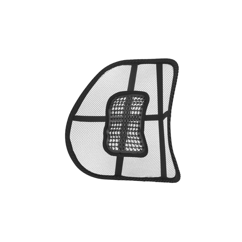 Support lombaire Innovagoods Backonfy - Universel - Respirant - Points de pression - 40 x 37 x 10 cm - Noir