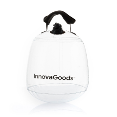 Kettlebell à eau Innovagoods Fibell - Capacité 10 L - Guide d'exercices - Gonflable - Pompe incluse - Poids ajustable - Compacte