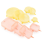 Lot de 10 couvercles ajustables et réutilisables Lilyd d'Innovagoods - Compatibles lave-vaisselle - Sans BPA - Système anti-gout