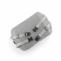 Coussin lombaire en gel Glushion d'Innovagoods - Housse amovible - Antidérapant sur une face - Motif alvéolé - Sangles de fixati