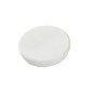 Dahle Aimants 32 mm - Blanc (Lot de 10)