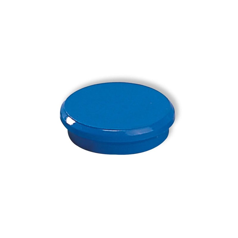 Dahle Aimants 24 mm - Bleu (Lot de 10)