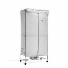 Sèche-linge électrique portable Innovagoods Dupledry à 2 niveaux - 1200 W - Capacité 15 kg - Câble de 140 cm - Température jusqu